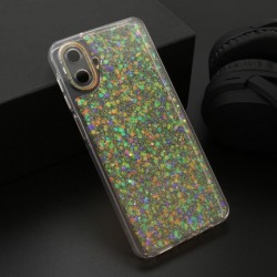 Futrola za Samsung Galaxy A07 leđa Crystal glow - narandžasta