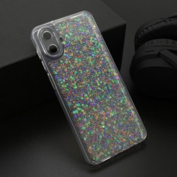 Futrola za Samsung Galaxy A07 leđa Crystal glow - srebrna