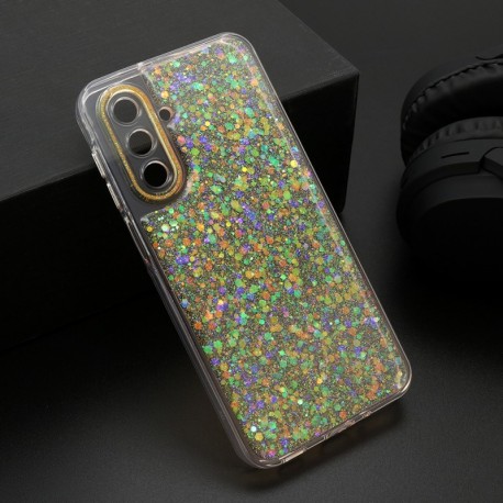 Futrola za Samsung Galaxy A17/5G leđa Crystal glow - narandžasta