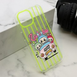 Futrola za iPhone 15 leđa Print Labubu - žuta