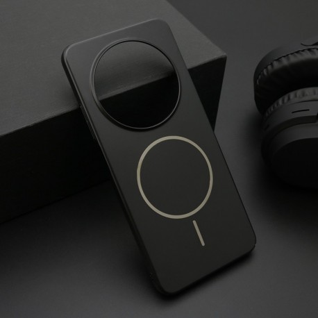 Futrola za Xiaomi Redmi 14C/5G/14R/A4/5G leđa Pure matte MagSafe - crna