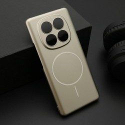 Futrola za Xiaomi Redmi Note 14 Pro 4G leđa Pure matte MagSafe - zlatna