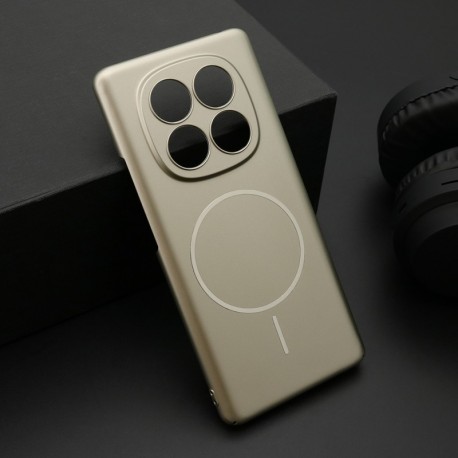 Futrola za Xiaomi Redmi Note 14 Pro 4G leđa Pure matte MagSafe - zlatna